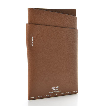 Hermes Evercolor Citadelle 4CC Card Holder Gold 2 of 7