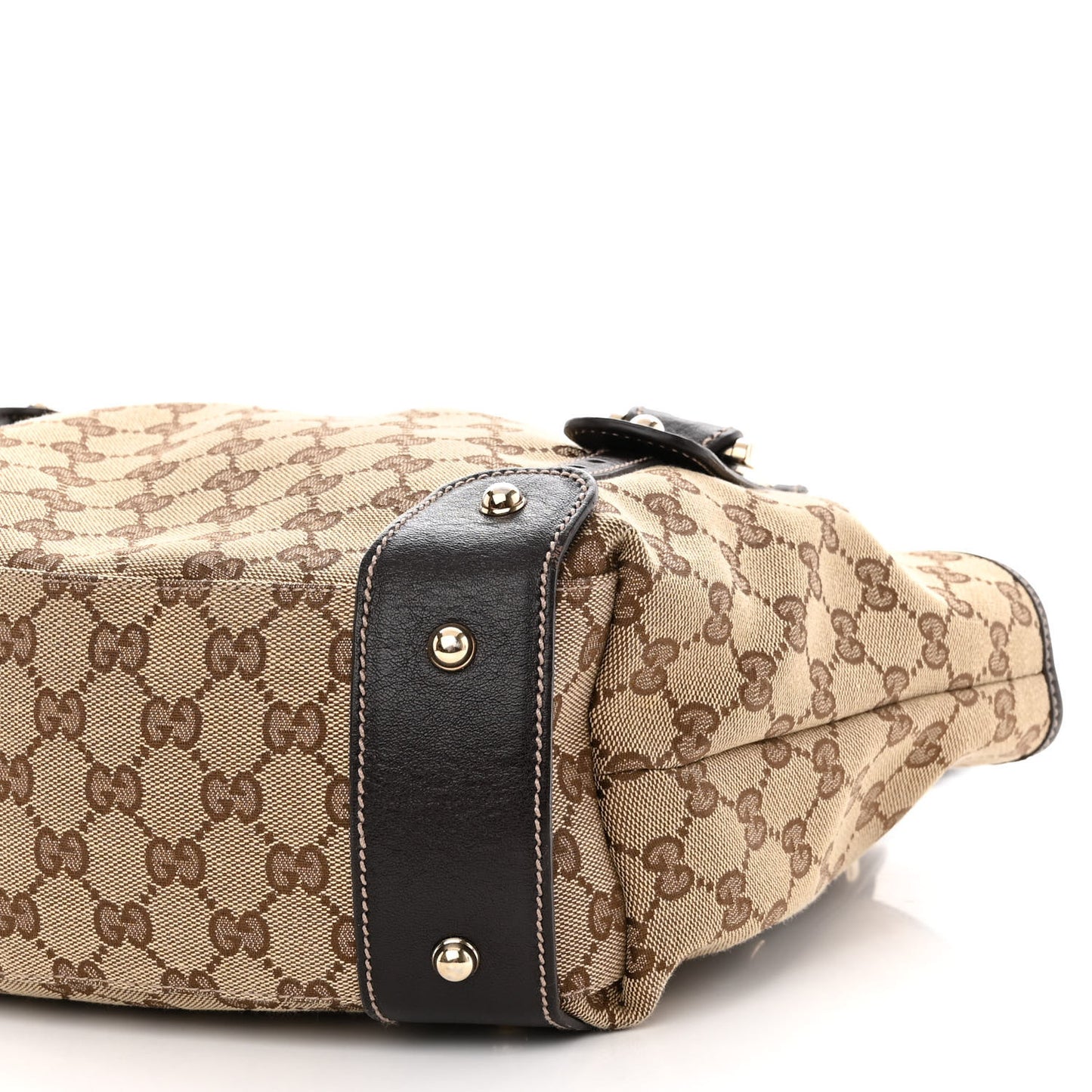 Monogram Small Pelham Shoulder Bag Dark Brown
