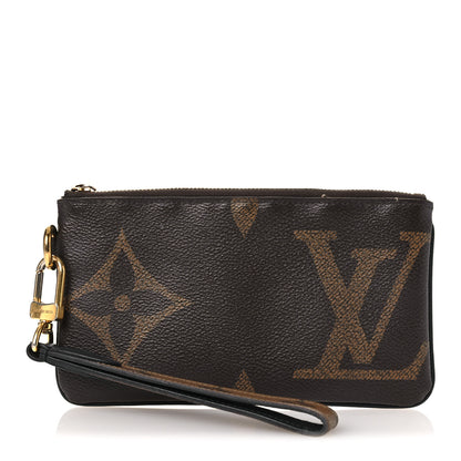Louis Vuitton Reverse Monogram Giant Trio Rectangle Pouch 1 of 11