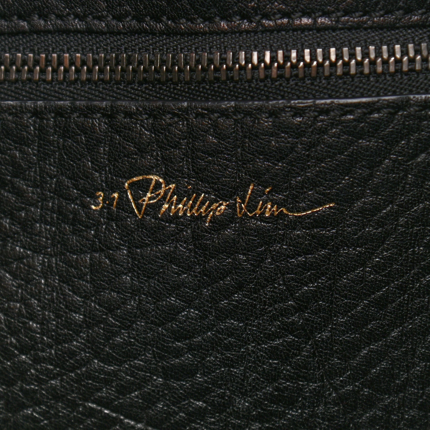 3.1 Phillip Lim Textured Calfskin Shoulder Bag Black 6 of 11