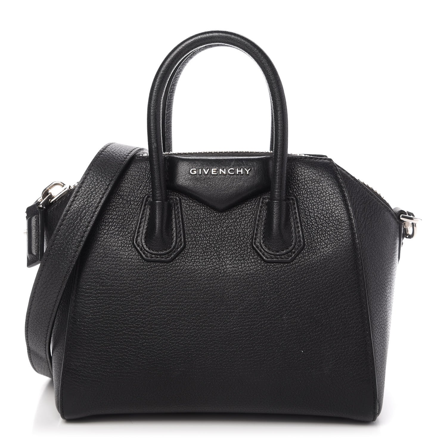 Givenchy Sugar Goatskin Mini Antigona Black 1 of 10