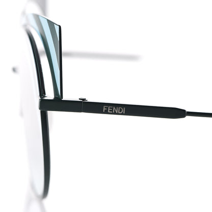 Fendi Hypnoshine Sunglasses FF 0215/S Matte Blue Green 7 of 8