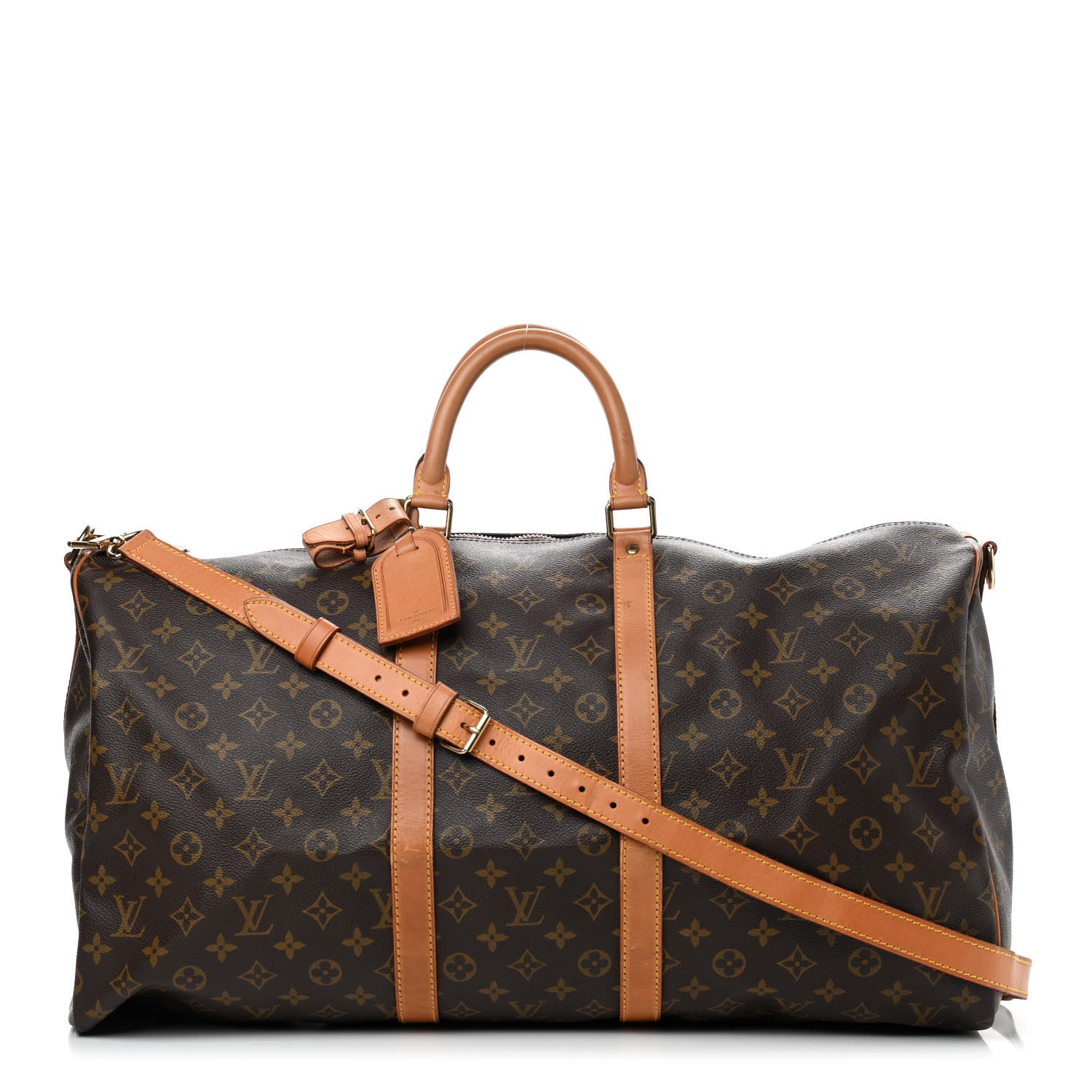 Louis Vuitton Monogram Keepall Bandouliere 55 1 of 5