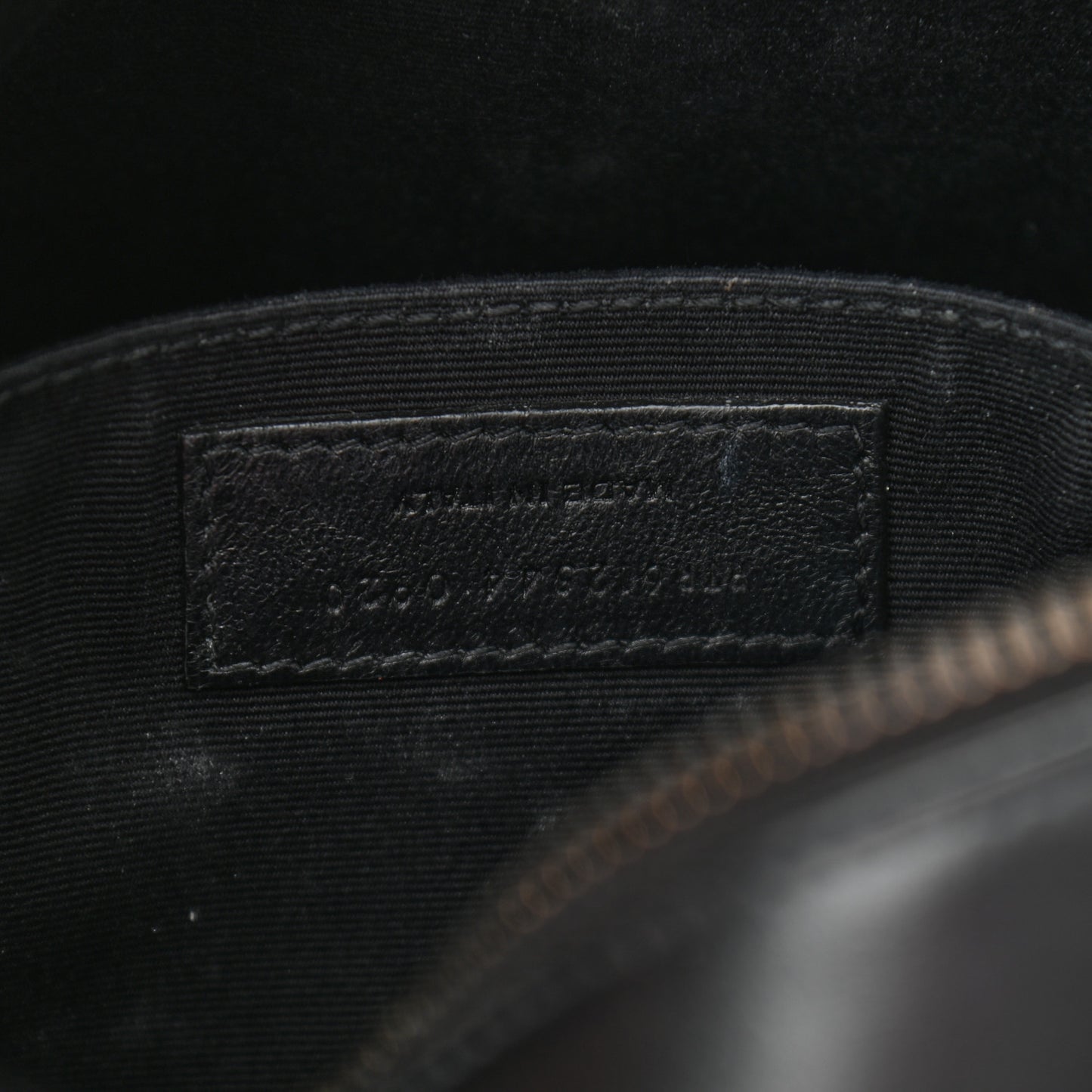 Calfskin Matelasse Monogram Lou Camera Bag Black