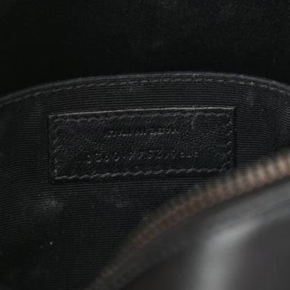 Saint Laurent Calfskin Matelasse Monogram Lou Camera Bag Black 7 of 10
