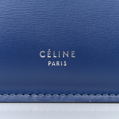 Celine Patina Box Calfskin Medium Clasp Bag Lazuli 6 of 12