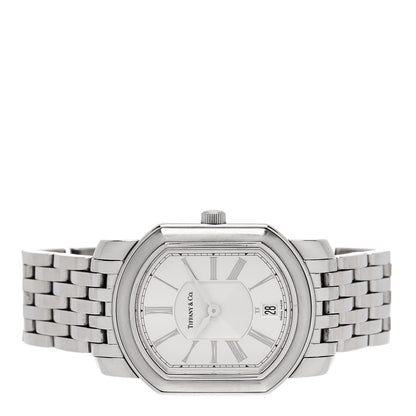 Tiffany Stainless Steel 32mm Mark Coupe Resonator Quartz Watch 2 of 4