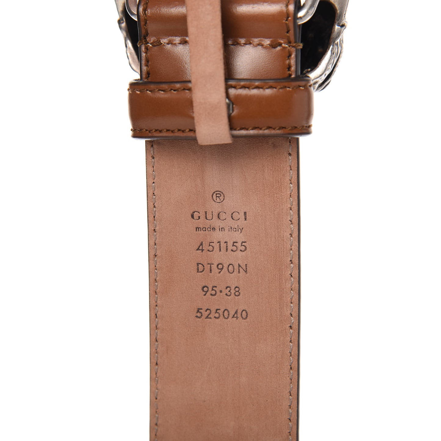 Lisse Calfskin Dionysus 35mm Belt 95 38 Cuir