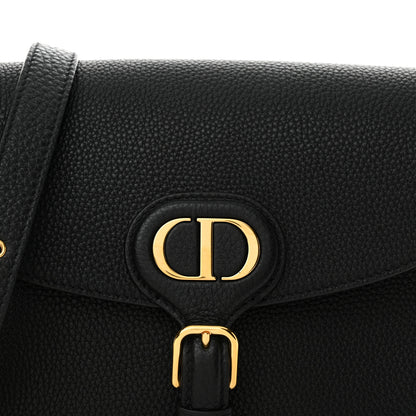 Christian Dior Grained Calfskin Medium Bobby Flap Black 8 of 12
