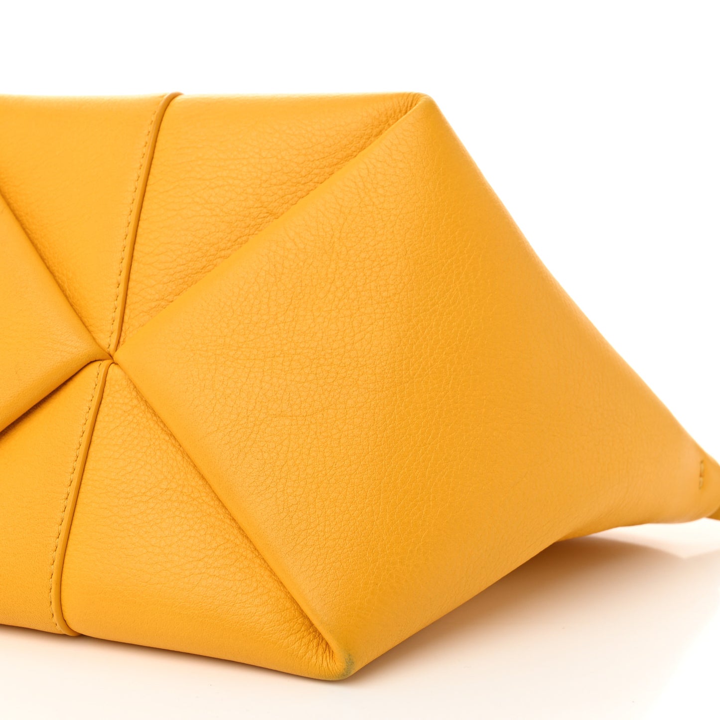 Calfskin Mini Tulipano Bag Marigold