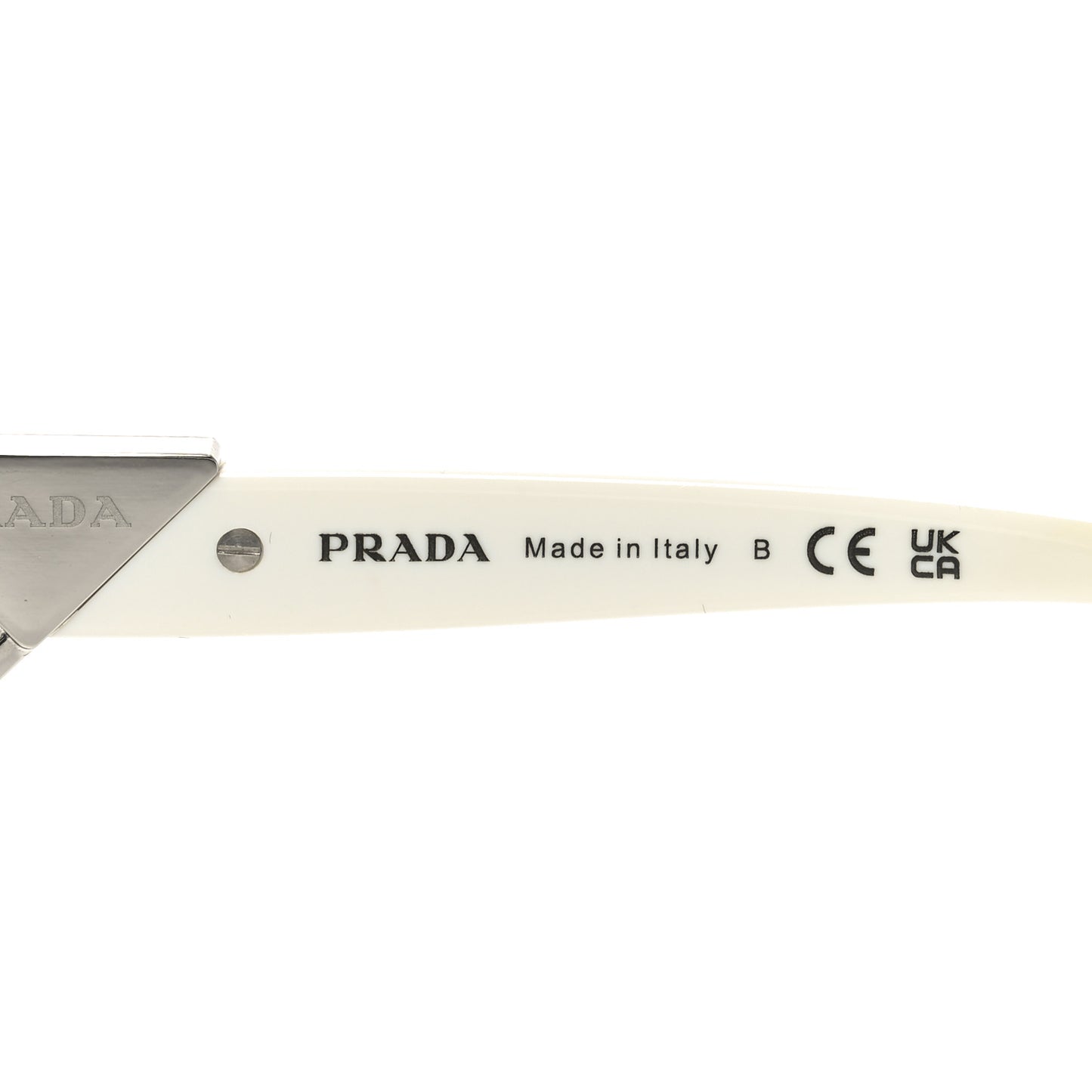 Triangle Sunglasses SPR 21Y Black White