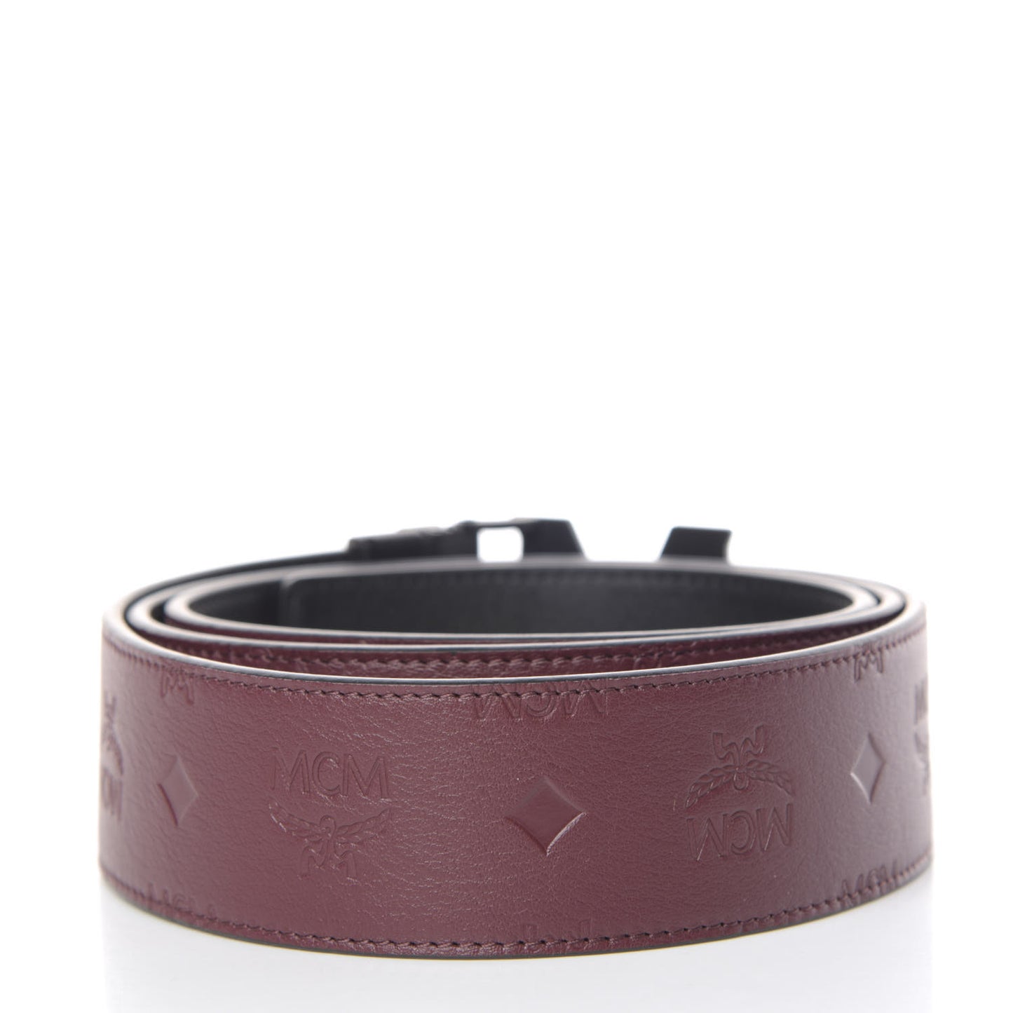 Visetos Reversible M-Buckle Belt Bag Rustic Brown