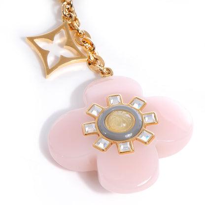 Louis Vuitton Fleur d'Etoile Bag Charm Rose 3 of 6