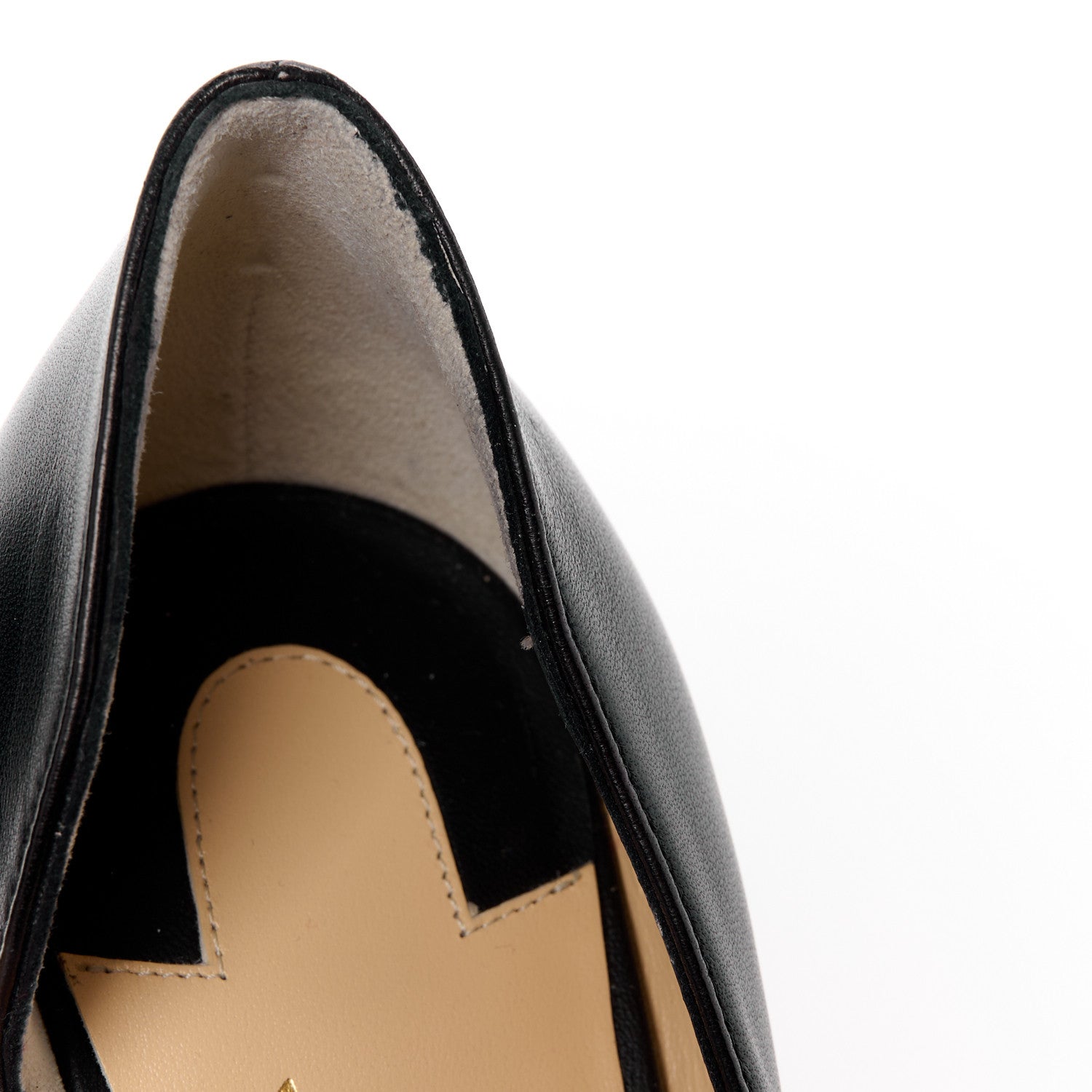 Christian Louboutin Shiny Nappa Iriza 85 Pumps 38 Black 9 of 10