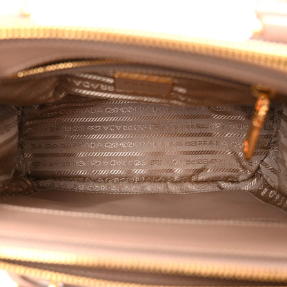 Prada Saffiano Mini Galleria Double Zip Tote Cammeo 5 of 10