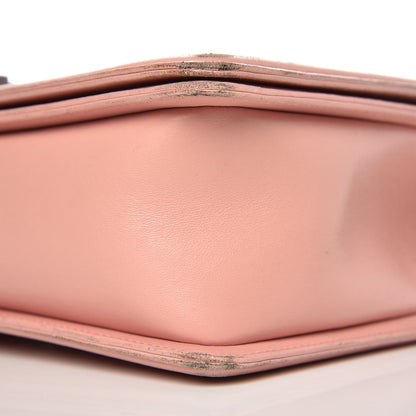 Chanel Lambskin Quilted New Medium Boy Flap Bag Pink 12 of 18