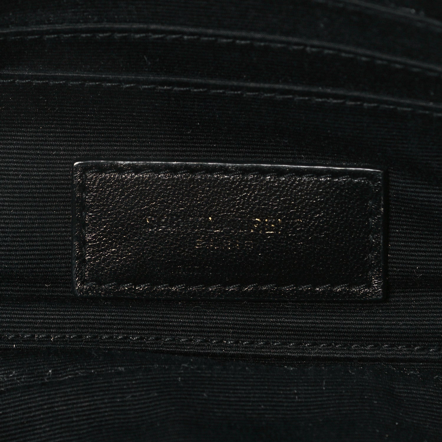 Saint Laurent Grained Lambskin Quilted Mini Becky Double Zip Bag Dark Beige 4 of 11