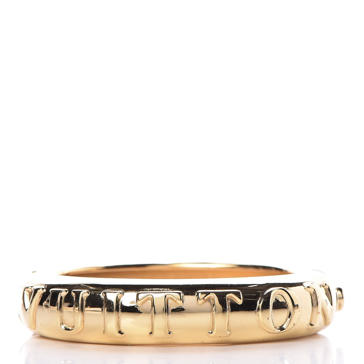Brass Family Bangle Bracelet M Gold