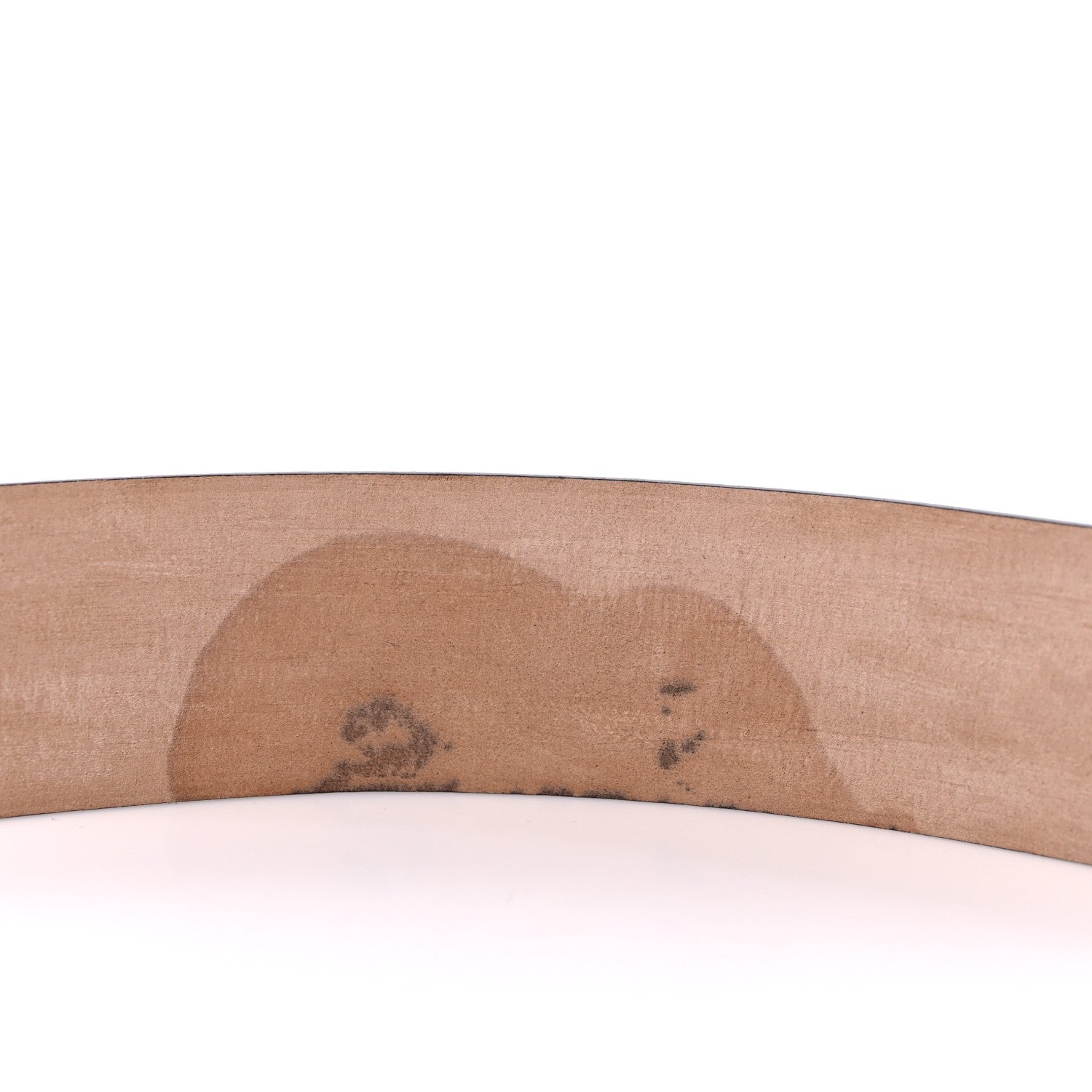 Gucci GG Supreme Monogram Niagara Lux Calfskin Interlocking G 40mm Belt 125 50 Beige Ebony Cocoa 4 of 5