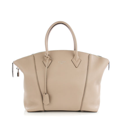 Louis Vuitton Veau Cachemire Soft Lockit MM Galet 1 of 8