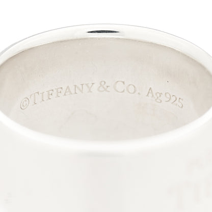 Tiffany Sterling Silver Wide Return to Tiffany Ring 49 4.75 4 of 4