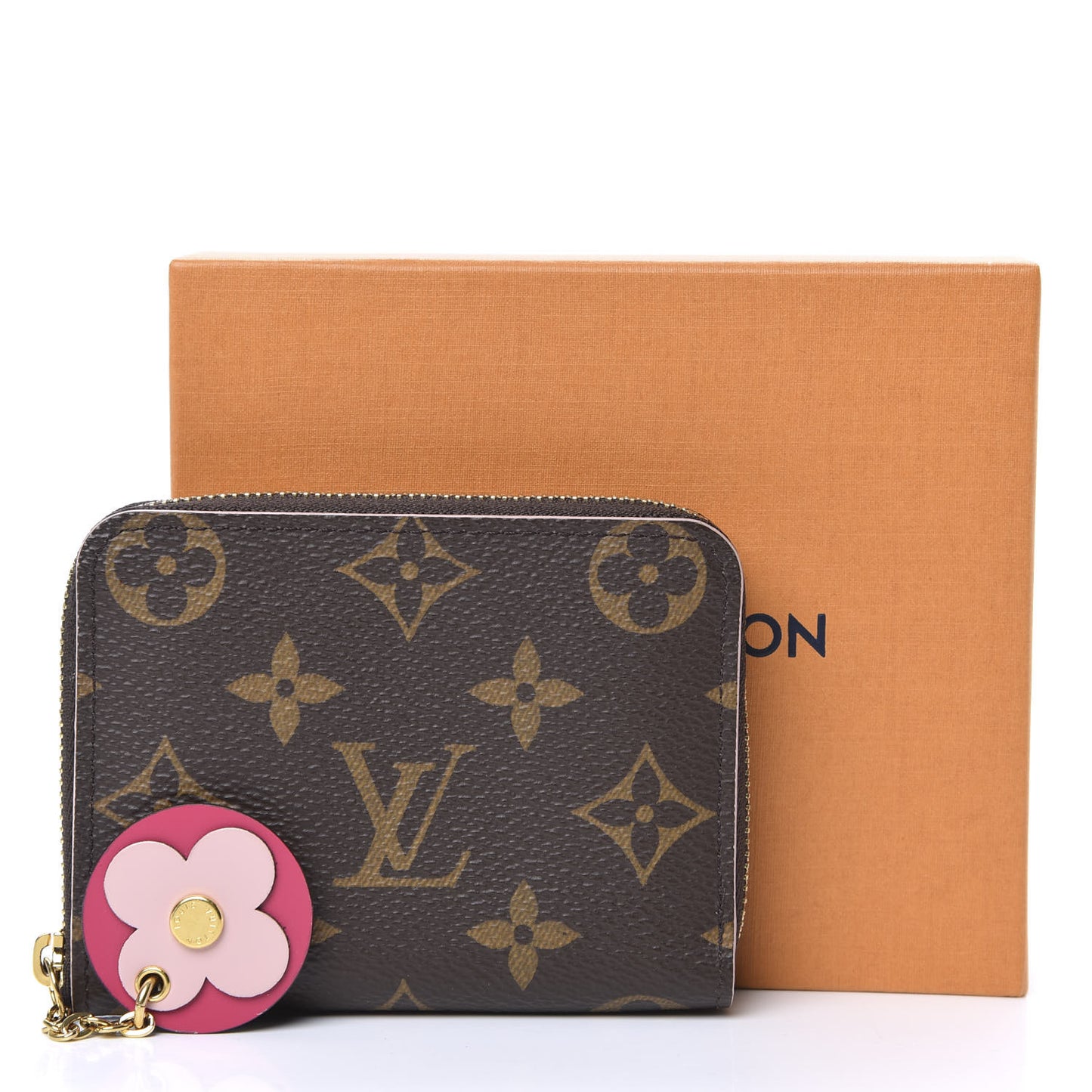 Monogram Bloom Flower Zippy Coin Purse