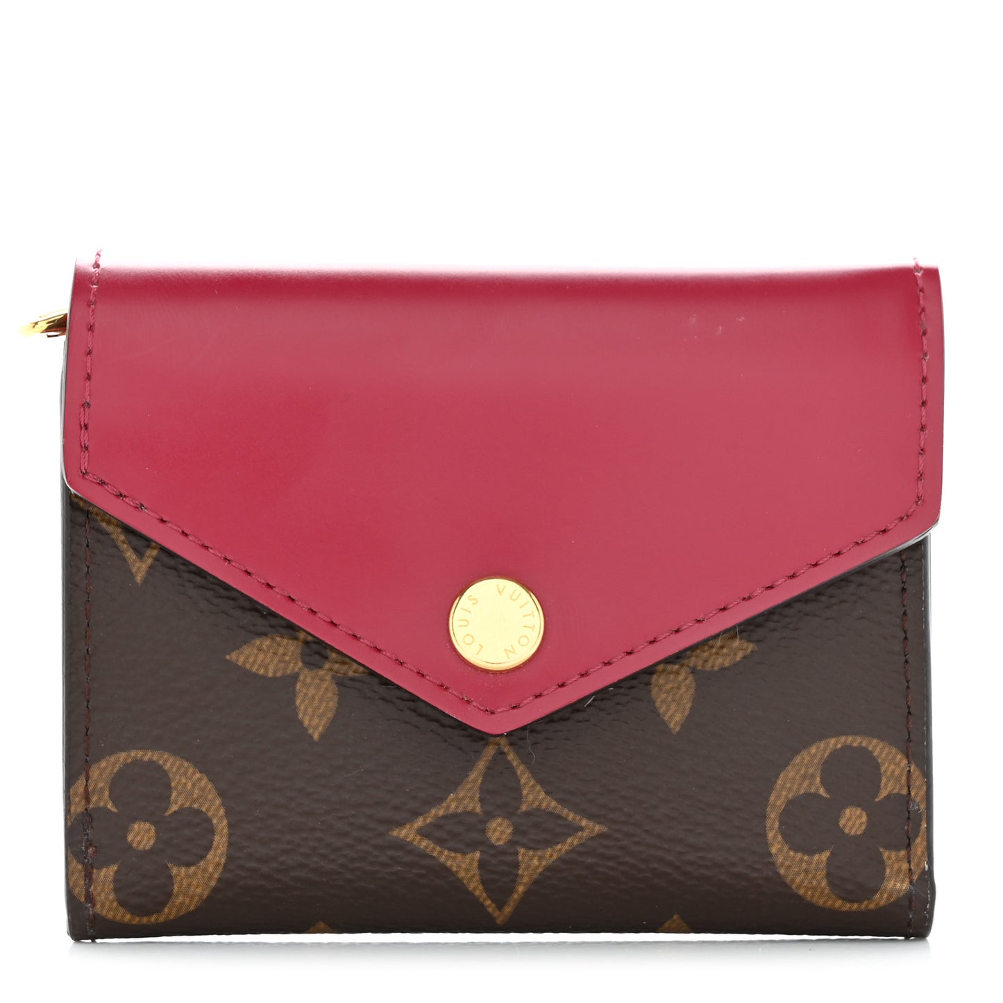 Monogram Zoe Wallet Fuchsia
