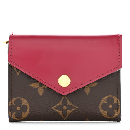 Louis Vuitton Monogram Zoe Wallet Fuchsia 1 of 11