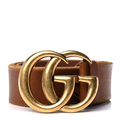 Gucci Faded Calfskin Double G 40mm Belt 85 34 Cuir 1 of 12