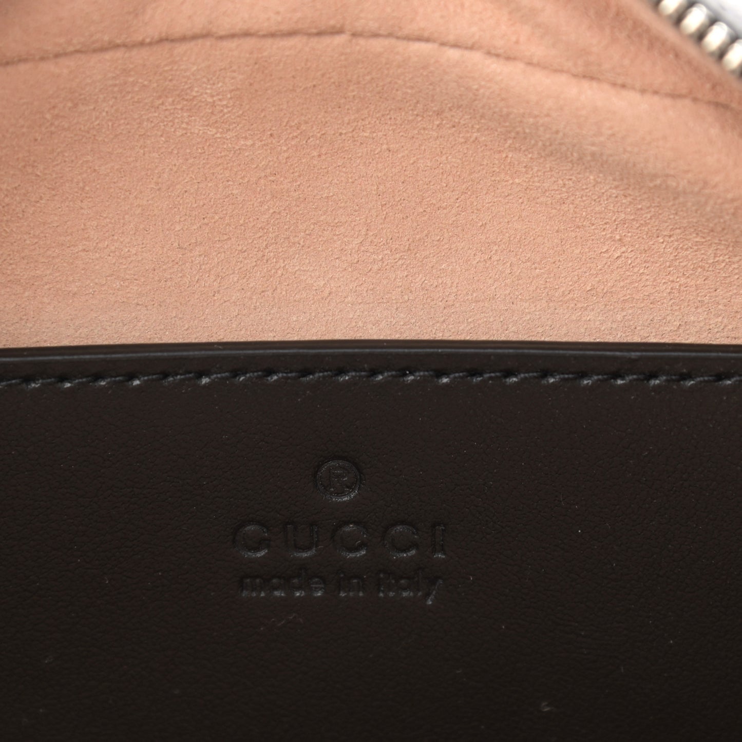 Calfskin Matelasse Aria Small GG Marmont Chain Shoulder Bag Black