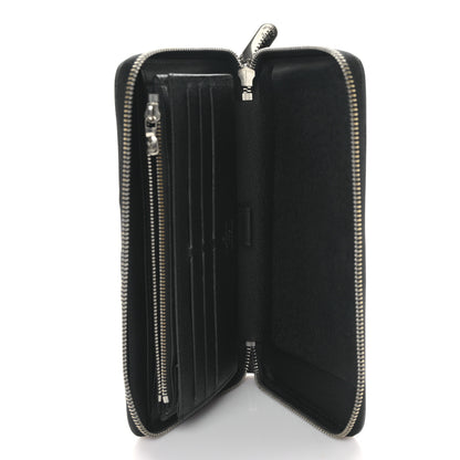 Louis Vuitton Epi Zippy Organizer Wallet Black 5 of 8