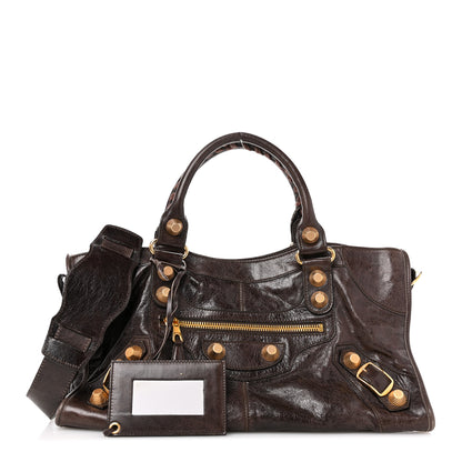 Balenciaga Chevre Giant 21 Gold Hardware Part Time Truffle 1 of 14