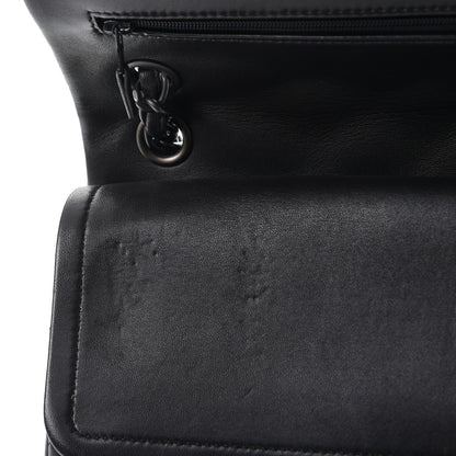 Chanel Lambskin Quilted Jumbo Double Flap So Black 15 of 16