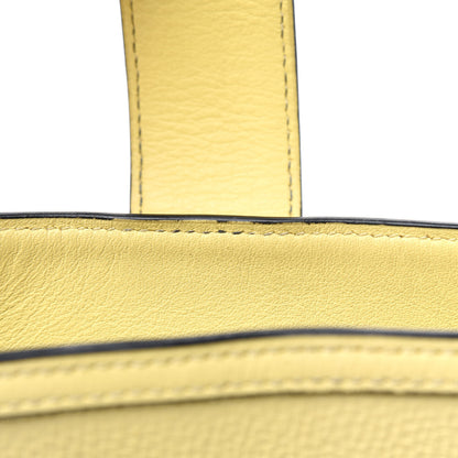 MCM Calfskin Mini Claudia Crossbody Bag Yellow 9 of 23