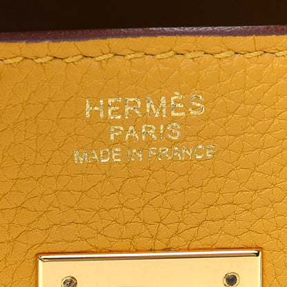 Hermes Togo Birkin 30 Jaune Ambre 6 of 12