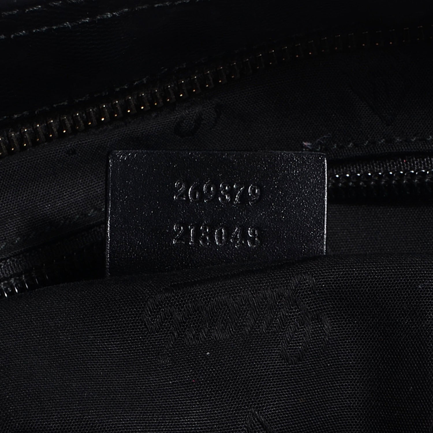Gucci Imprime Monogram Web Medium 500 by Gucci Flat Messenger Bag Black 7 of 7