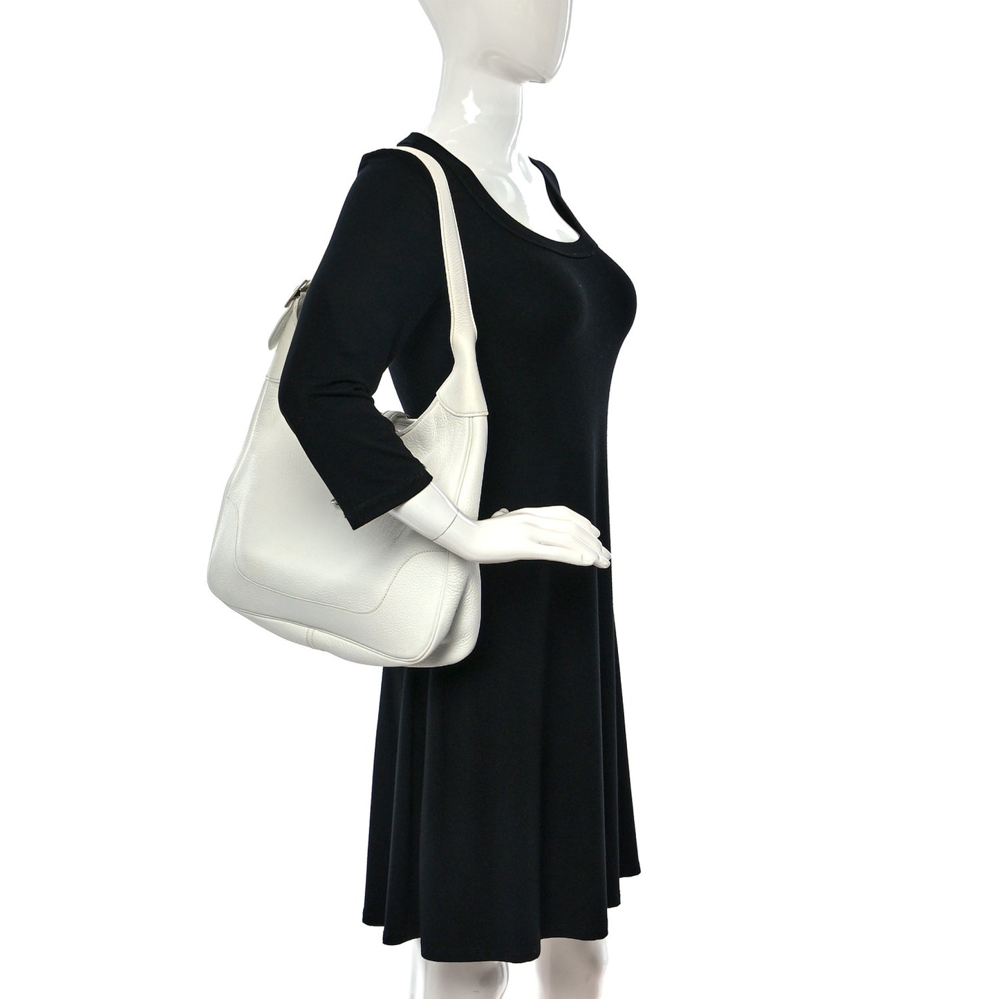 Taurillon Clemence Sac Trim II 35 White