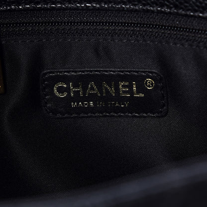 Chanel Caviar Quilted Grand Shopping Tote GST Black 6 of 9