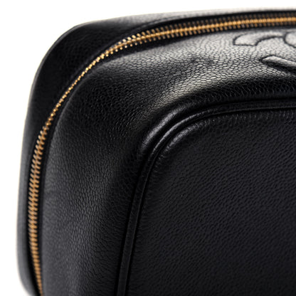 Chanel Caviar Vanity Cosmetic Case Black 12 of 21