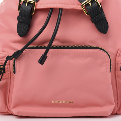 Burberry Nylon Medium Rucksack Backpack Bright Coral Pink 8 of 8