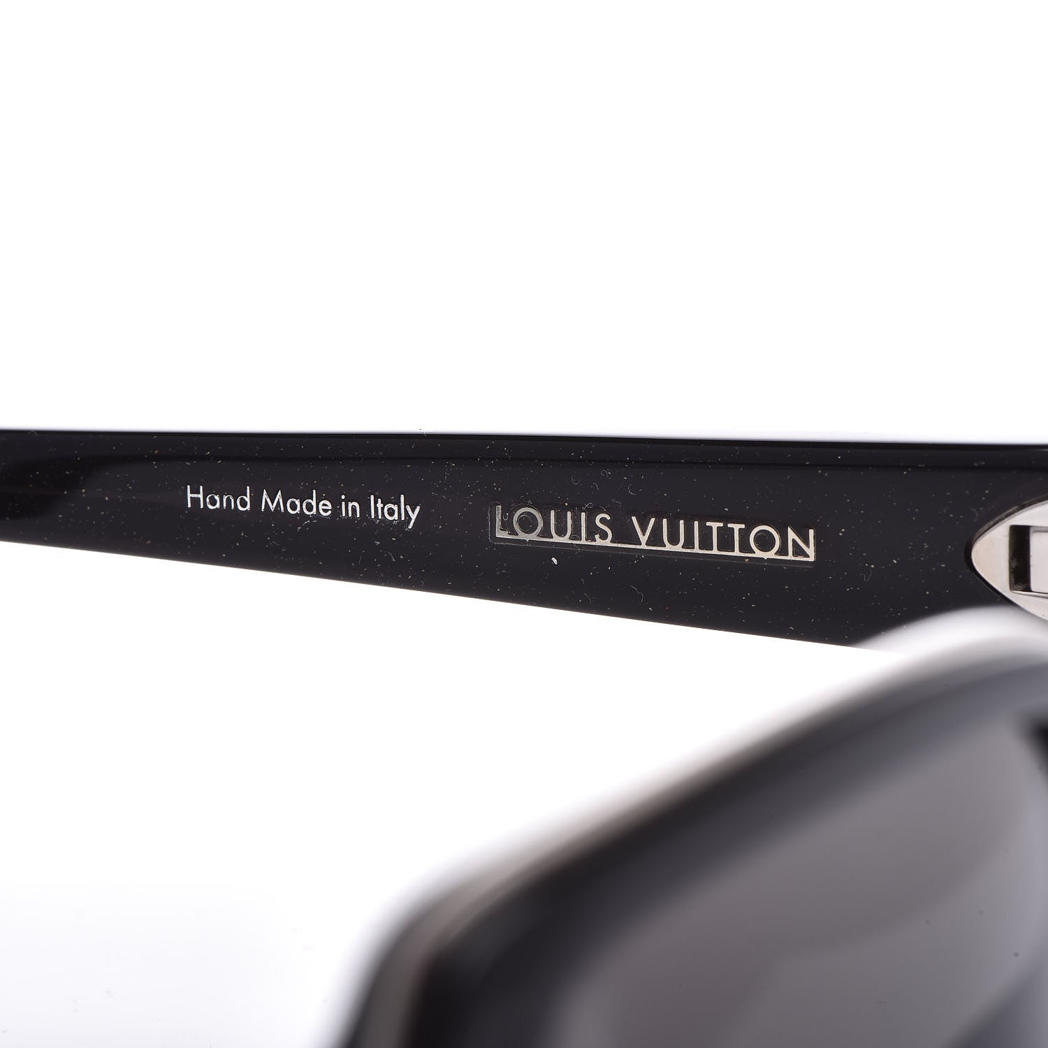 Louis Vuitton Soupcon Carre Sunglasses Z0484E Black Glitter 5 of 8
