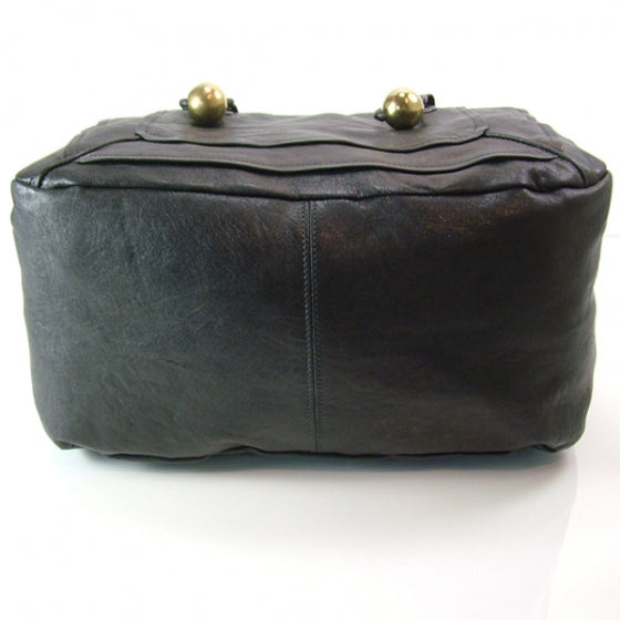 Leather Pearl Black