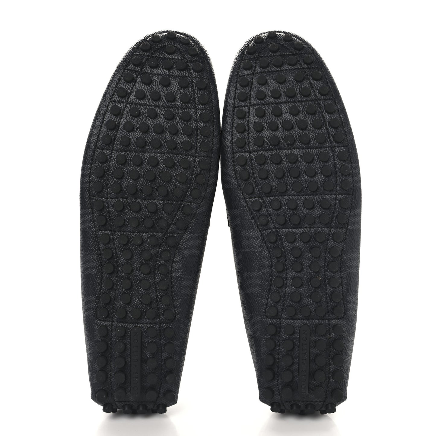Damier Graphite Calfskin Mens Major Loafers 10