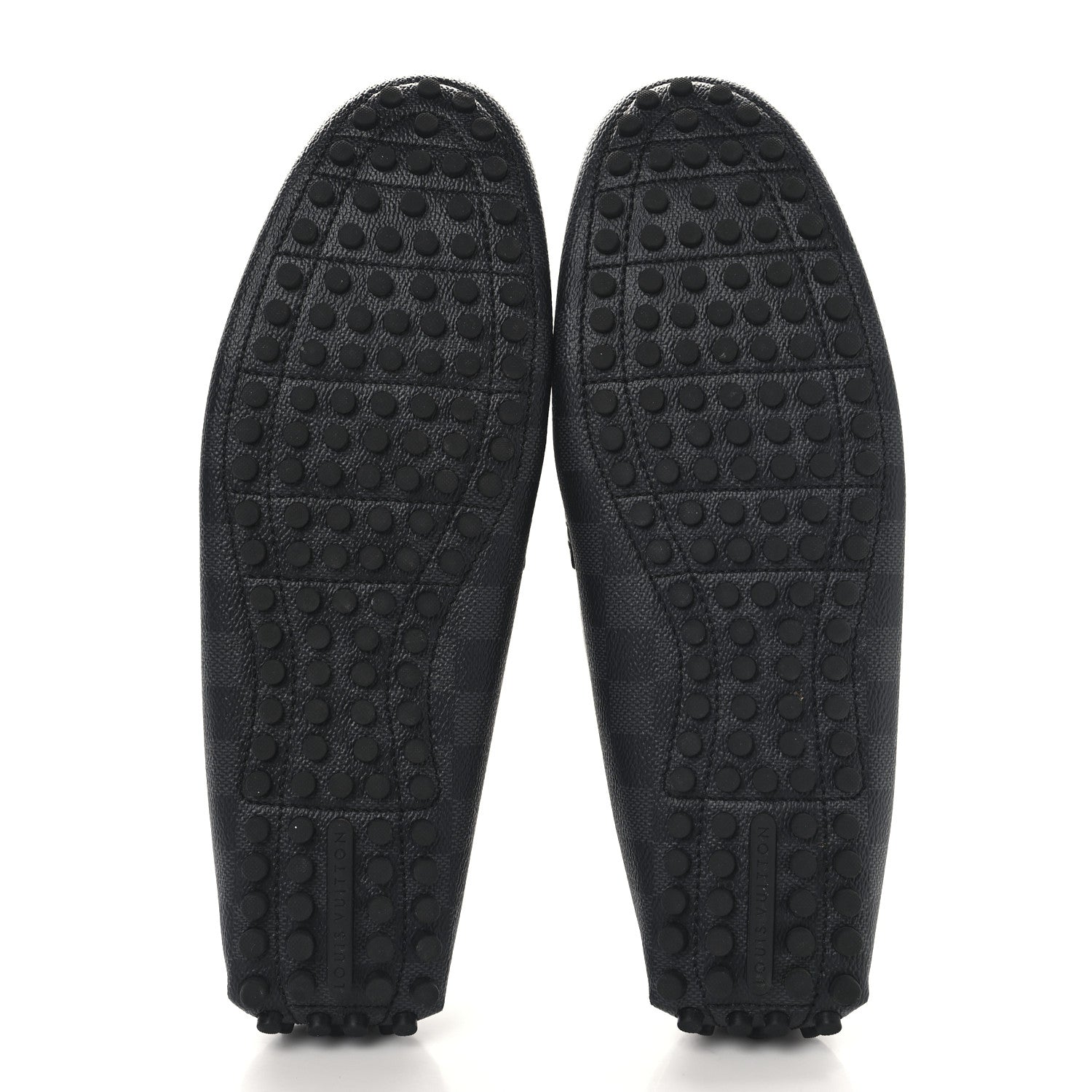 Louis Vuitton Damier Graphite Calfskin Mens Major Loafers 10 6 of 10