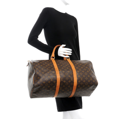 Louis Vuitton Monogram Keepall 50 2 of 18