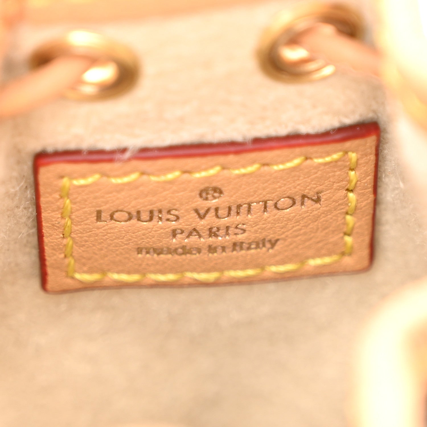 Louis Vuitton Monogram Micro Noe Bag Charm Key Ring 4 of 5