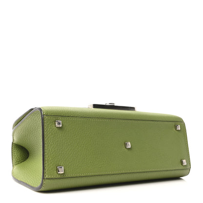 Moynat Taurillon Blush Rejane PM Green 4 of 9