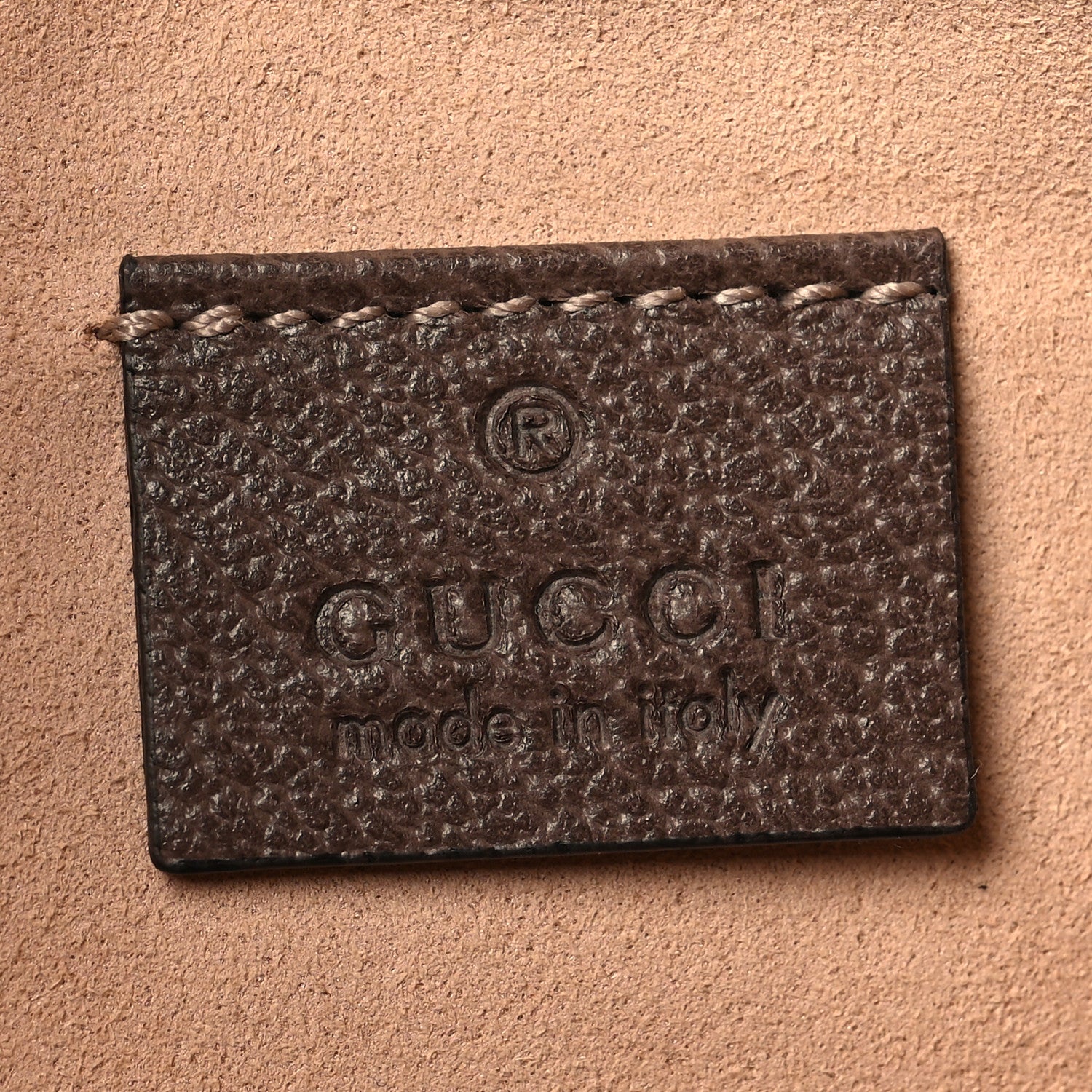Gucci GG Supreme Monogram Large Ophidia Pouch Clutch Brown 6 of 7