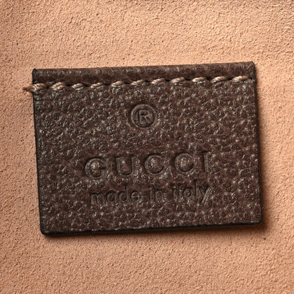 Gucci GG Supreme Monogram Large Ophidia Pouch Clutch Brown 6 of 7