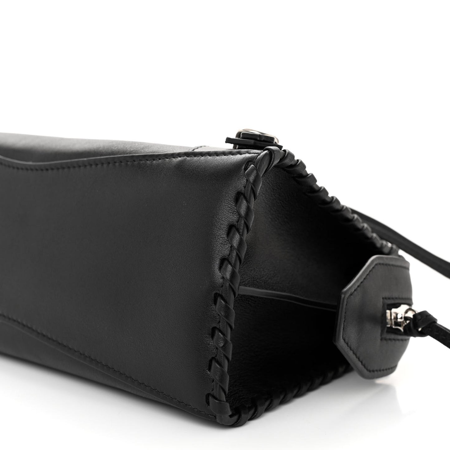 Smooth Calfskin Silver Hardware XS Neo Classic City Black